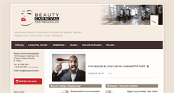 Desktop Screenshot of beautycarnival.hu